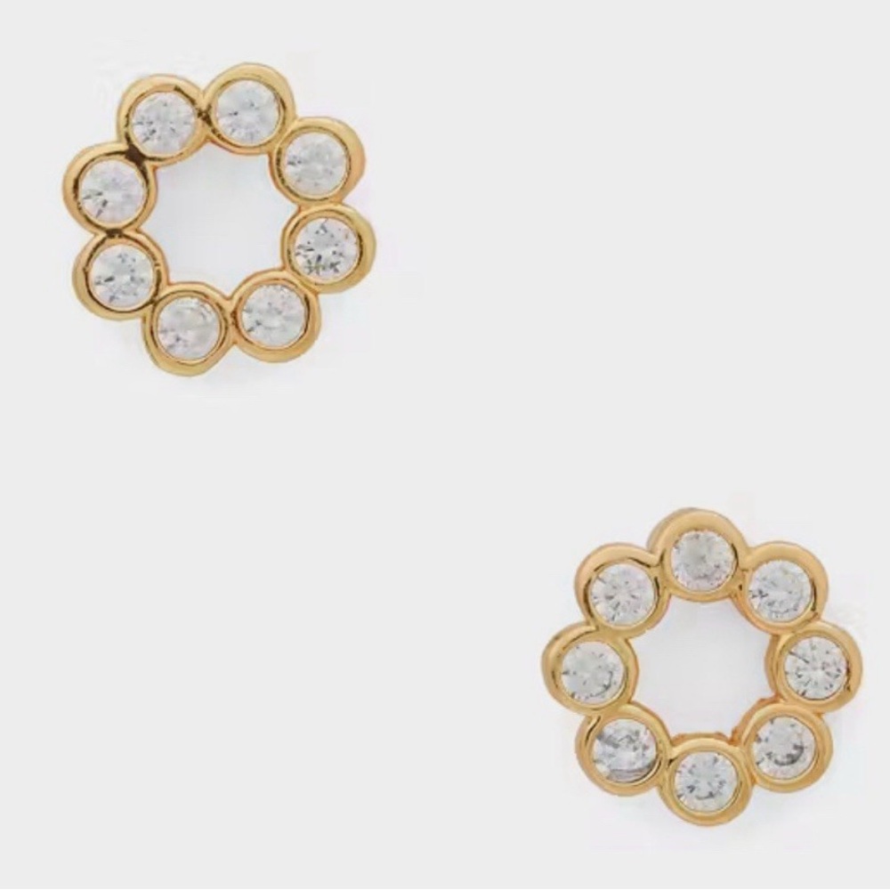 Kate Spade Full Circle Stud Earrings NWT